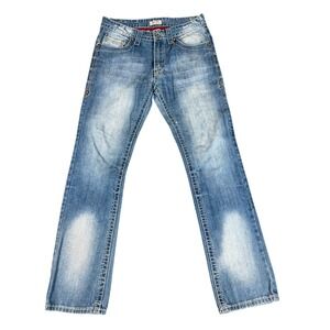 Antique River Men's Jeans size‎ 31x32 SS 010 Distressed Straight Cowboy Y2K 90s